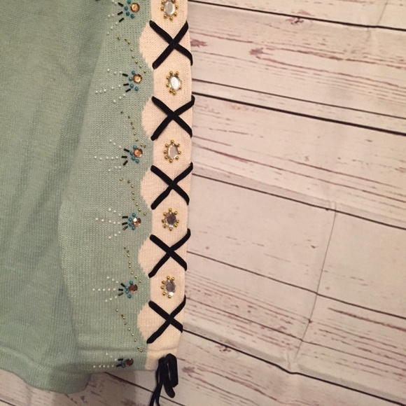 HSN STORYBOOK KNITS RAMIE COTTON CARDIGAN SWEATER - Picture 3 of 4